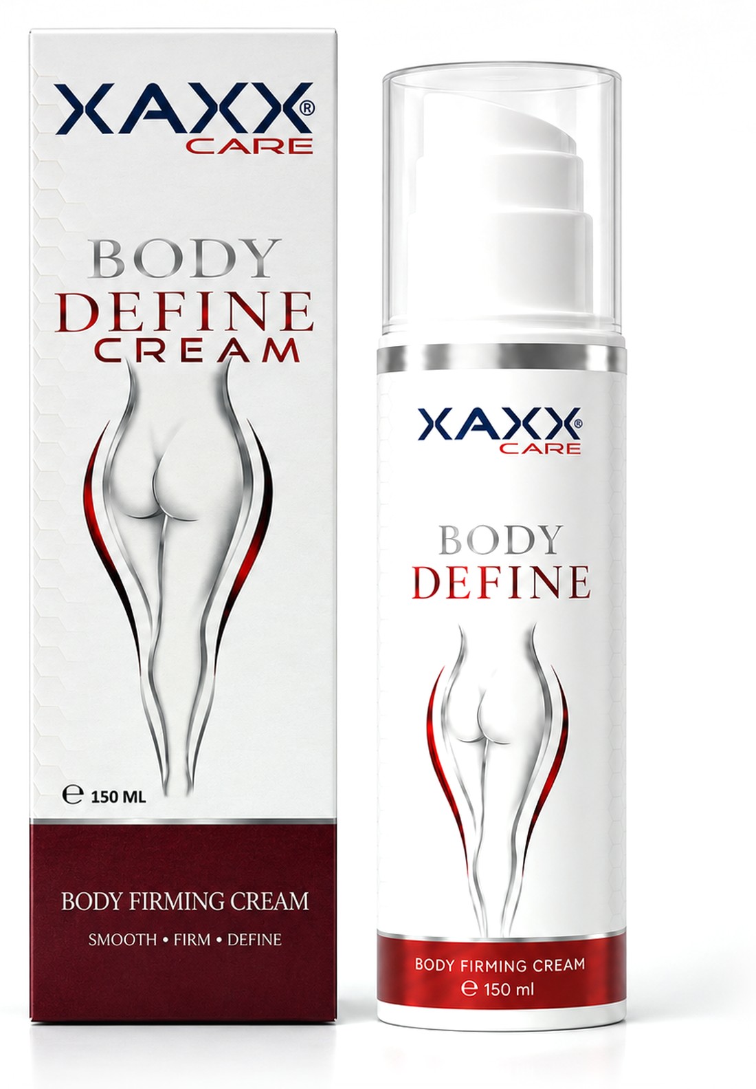 BODY DEFINE Body Firming Cream mit Faltschachtel, 150 ml